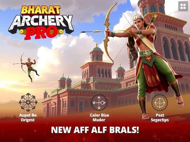 Main gameplay of Bharat Archery Pro Bharat Archery Pro Game Screenshot